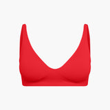 Komfort-Push-Up-BH – Feuerrot