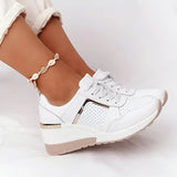 Chiara - bequeme damenschuhe mit fußgewölbeunterstützung – Weiß