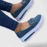 KRIS | Stilvolle Schnürsneaker – Blau