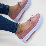 KRIS | Stilvolle Schnürsneaker – Rosa