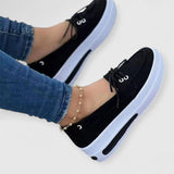 KRIS | Stilvolle Schnürsneaker – Schwarz