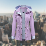 ZURY - Die winddichte und stylische Jacke – Lila