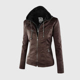 Abigail | Schicke & kuschelige Jacke – Braun