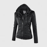 Abigail | Schicke & kuschelige Jacke – Schwarz