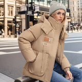 Stilvolle Damen Winterjacke - Mariette – Khaki