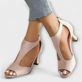 Élina – Orthopädische Pumps mit Stil – Hellrosa