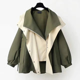Liaam - Winde Unterbrecher Jacke – Grün
