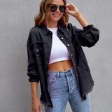Chroma - Jeansjacke – Schwarz