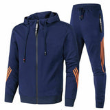 Hale - Sportliches Set im bequemen Trainingsanzug – Marineblau