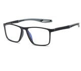 Ultraleichte Herren-Lese-Brille mit Blaulichtschutz - Orlando – Schwarz