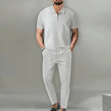 Luca | Herren Sommer-Set – Grau