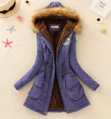 Zepyna – die kuscheligste und bequemste jacke mit fleece – Jeansblau