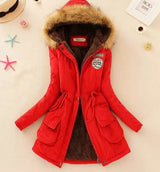 Zepyna – die kuscheligste und bequemste jacke mit fleece – Rot