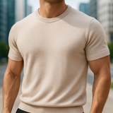 Niko | Modernes Sommer-T-Shirt – Beige