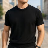 Niko | Modernes Sommer-T-Shirt – Schwarz