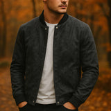 Narcis- Elegante Herbstjacke für Herren – Schwarz