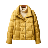 Coraya - wetterfeste Steppjacke – Gelb