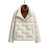Coraya - wetterfeste Steppjacke – Weiß