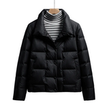 Coraya - wetterfeste Steppjacke – Schwarz