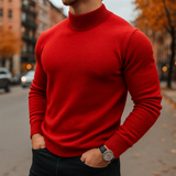 Leriano - Merinowollpullover – Rot