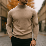 Yotam - Strickpullover Aus Wolle – Kamel