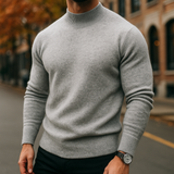 Yotam - Strickpullover Aus Wolle – Grau