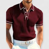 Sebastian | Premium-Polohemd – Rot