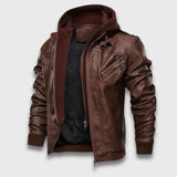Maurits | Premium Lederjacke mit modernem Design – Braun