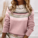 SELENE – Strickjacke für mühelosen Winterstil – Rosa