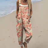 Millie | Retro Floral Dress – Jumpsuit
