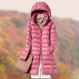 Regenjacke Damen Leicht Mit Kapuze | Übergangsjacke Elegant – Rosa