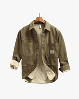 Nedeljko - Fracht Fleece Überhemd – Khaki
