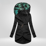 Aysha™ Damen Wintermantel – Schwarz