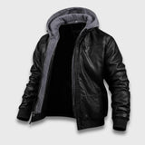 Maurits | Premium Lederjacke mit modernem Design – Schwarz