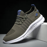 Stilvolle Sportschuhe für Männer - Cleon – Grün/Blau