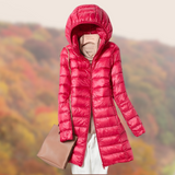 Regenjacke Mit Kapuze für Damen | Leichte – Rot