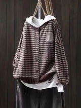 SELIORA | TEXTURIERTER STRICKCARDIGAN – Grau