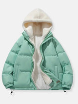 Chloé | Warme Reißverschluss-Winterjacke – Komfort und Stil für Kalte Tage – Mintgrün