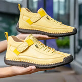 Mia - Bequeme Orthopädische Sneakers – Gelb