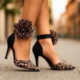 Zenaya – Pumps Mit Floraler Eleganz – Braun