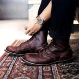 Elegante Lederschuhe – Dunkelbraun