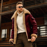 Benedict - Winterjacke für Herren – Rot