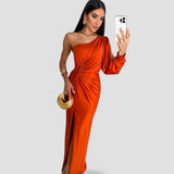 Hailey | Elegantes Hemd – Orange