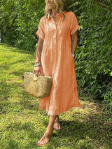 Clarivelle | Maxi Dress – Orange