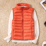 Damen Leichte Weste | Winter – Orange