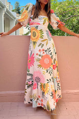 Iris - Maxikleid – Weiß