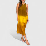 Manda | Klassisches und stilvolles Kleid – Gelb