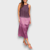Elvani – Midikleid im sanften Farbverlauf – Lila