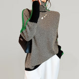 Chloe - Weicher Rollkragenpullover – Grün