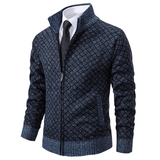 Luxuriöser Strickpullover für Herren - Oliver – Blau